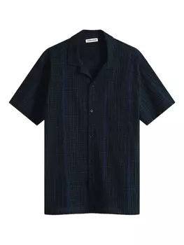 Рубашка из хлопка YMC, черный