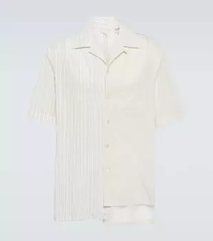 Рубашка из хлопкового поплина Lanvin, белый