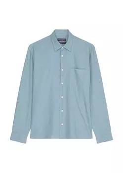 Рубашка из хлопковой фланели Marc O'Polo, синий