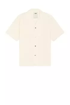 Рубашка из холщовой ткани Bodega Ecru Oas, white