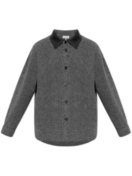 Рубашка из кашемира LOEWE, серый