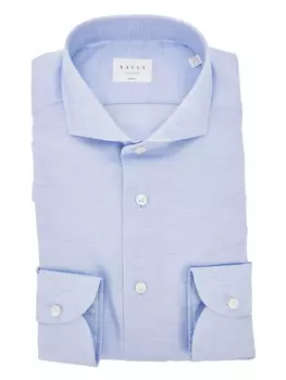 Рубашка из льняной смеси Xacus, синий