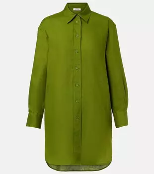 Рубашка из льняной ткани Mignonette Eres, Pistache