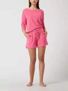 Рубашка из махровой ткани со спущенными плечами LOUIS & LOUISA, розовый