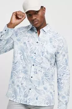 Рубашка из медицинского льна Medicine, белый