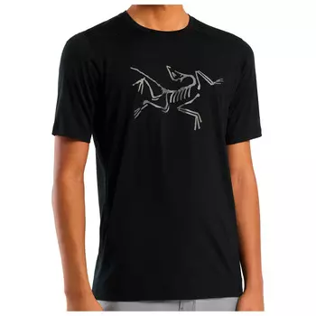 Рубашка из мериноса Arc'Teryx Ionia Logo, черный