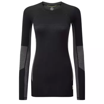 Рубашка из мериноса Artilect Darkhorse 185 Zoned Crew, цвет Black/Ash