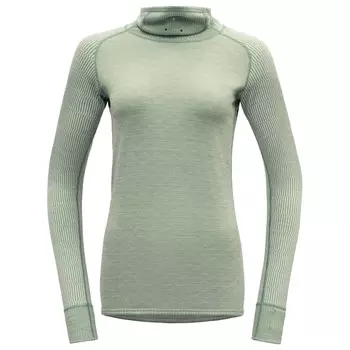 Рубашка из мериноса Devold Kvitegga Merino 230 H. Neck Raw, белый