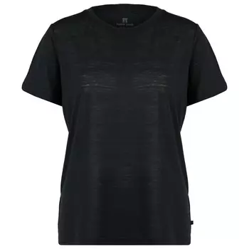 Рубашка из мериноса Heber Peak Women's MerinoMix150 PineconeHe T Shirt, черный