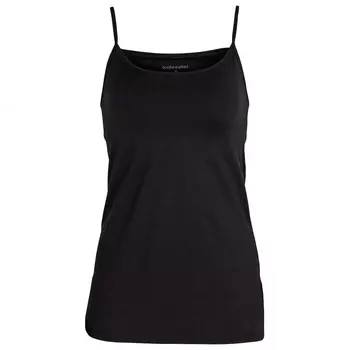 Рубашка из мериноса Icebreaker Women's Siren Bra Cami, черный