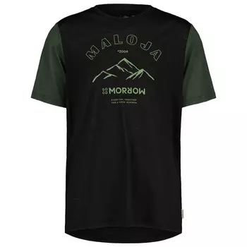 Рубашка из мериноса Maloja KalmbergM, цвет Deep Black Multi