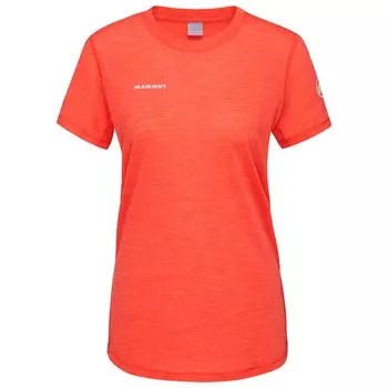 Рубашка из мериноса Mammut Tree Wool Firstlayer T-Shirt, цвет Peach Melange