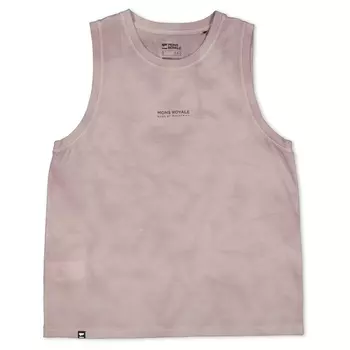 Рубашка из мериноса Mons Royale Women's Icon Relaxed Tank Tie Dyed, цвет Cloud Tie Dye