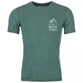 Рубашка из мериноса Ortovox 120 Cool Tec Mountain Duo T Shirt, цвет Arctic Grey