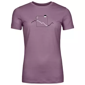 Рубашка из мериноса Ortovox 150 Cool Peak Focus T-Shirt, цвет Wild Berry