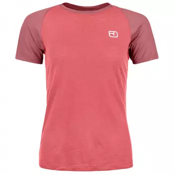 Рубашка из мериноса Ortovox Women's 120 Tec Fast Mountain T Shirt, цвет Wild Rose