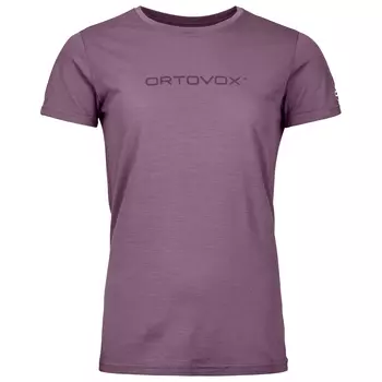 Рубашка из мериноса Ortovox Women's 150 Cool Brand T Shirt, цвет Wild Berry