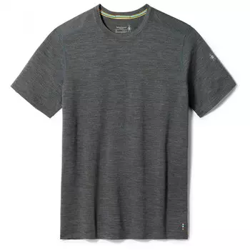Рубашка из мериноса Smartwool Merino Short Sleeve Tee, цвет Iron Heather