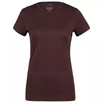 Рубашка из мериноса Stoic Merino180 BengtSt. T-Shirt slim, цвет Dark Berry Brown