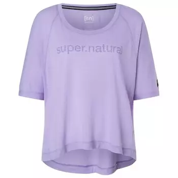 Рубашка из мериноса Super.Natural Liquid FloTee, цвет Lavender/Veronica