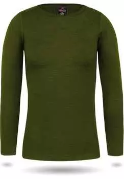 Рубашка из мериносовой шерсти с длинными рукавами Mandurah Normani, зеленый