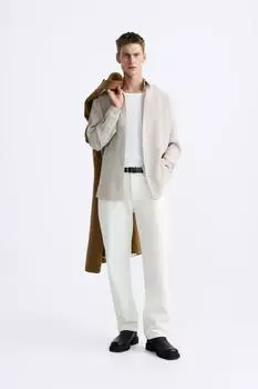Рубашка из модала ZARA, норка