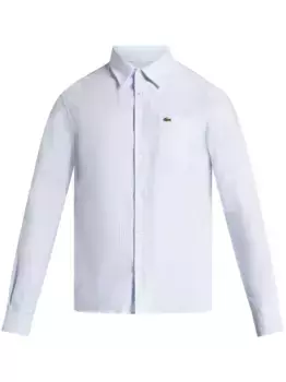 Рубашка из органического хлопка Lacoste, синий
