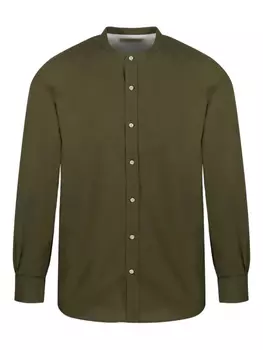 Рубашка из органического хлопка Officine Generale, зеленый