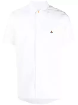 Рубашка из органического хлопка с короткими рукавами Vivienne Westwood, белый