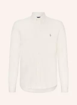 Рубашка из пике индивидуального кроя POLO RALPH LAUREN, кремовый