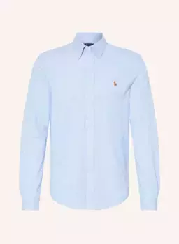 Рубашка из пике стандартного кроя Polo Ralph Lauren, синий