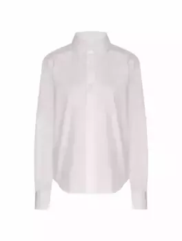 Рубашка из поплина AMI PARIS, белый