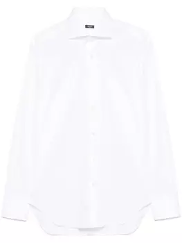 Рубашка из поплина Barba, белый