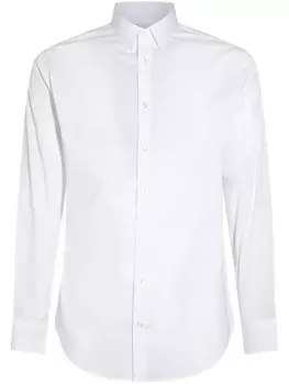Рубашка из поплина Giorgio Armani, белый