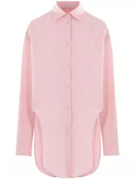 Рубашка из поплина и хлопка LOEWE, розовый