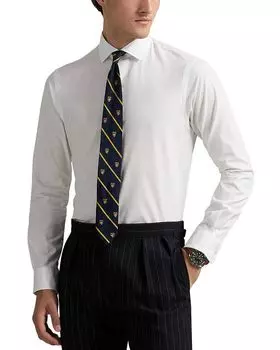 Рубашка из поплина классического кроя Polo Ralph Lauren, белый