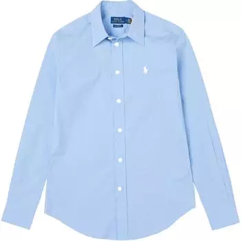 Рубашка из поплина Lauren Ralph Lauren Polo Ralph Lauren, синий