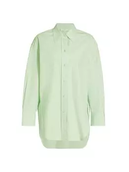 Рубашка из поплина оверсайз Vince