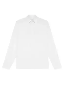 Рубашка из поплина с деталями воротника Givenchy, белый