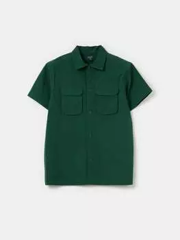 Рубашка из поплина с карманами Ovs, цвет dark green