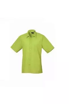Рубашка из поплина с коротким рукавом Premier, зеленый