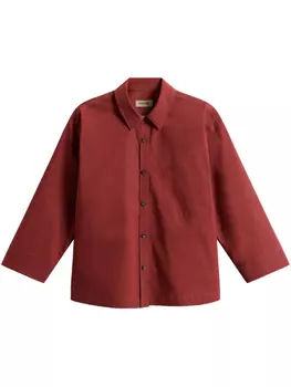 Рубашка из поплина Woolrich, красный