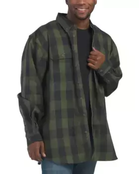 Рубашка из прочного гибкого твила Carhartt, цвет Basil