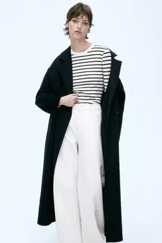 Рубашка из ребристого джерси H&M, мультиколор