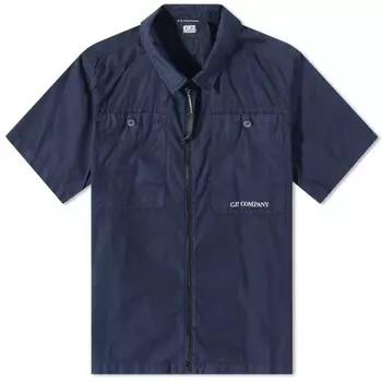 Рубашка из рипстопа на молнии C.P. Company