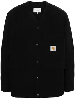 Рубашка из рипстопа с логотипом Carhartt WIP, черный