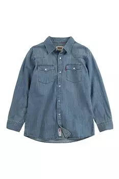 Рубашка из шамбре с нагрудными карманами Levi'S, синий