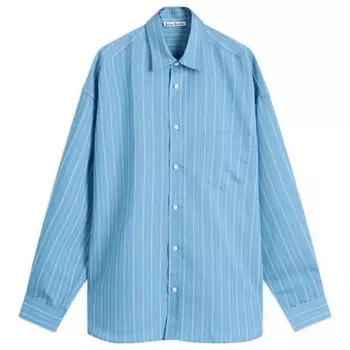 Рубашка из смеси круглой рубашечной ткани Soffia Acne Studios, мультиколор