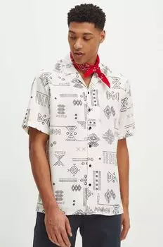 Рубашка из смесового льна Medicine, белый