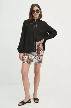 Рубашка из смесового льна Medicine, черный